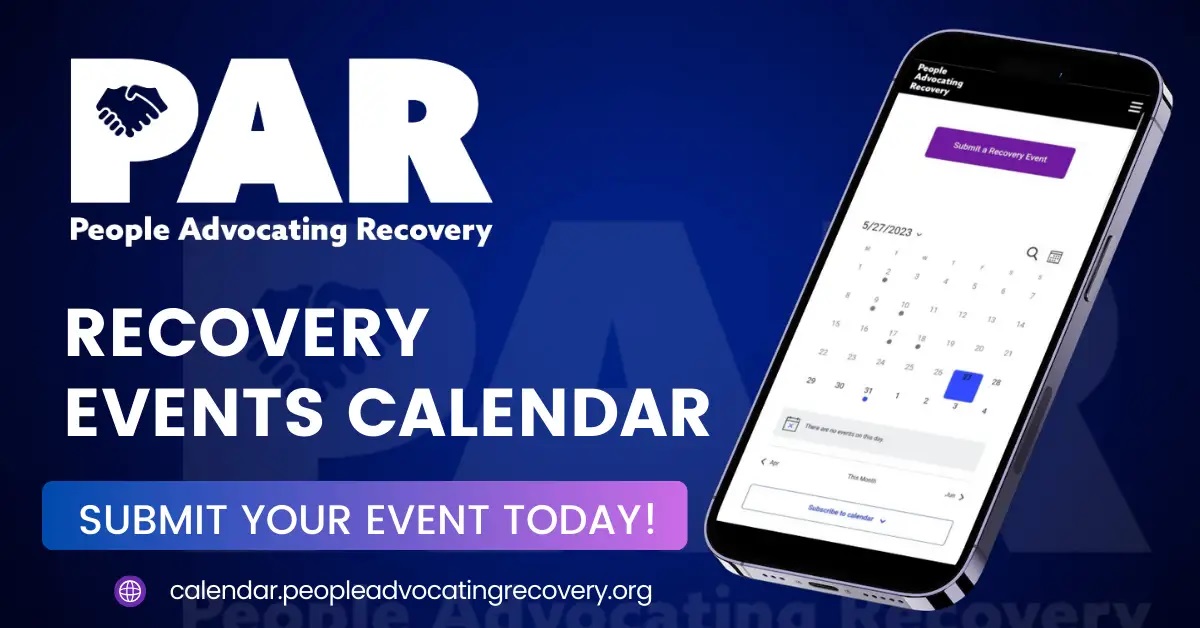 Recovery Events Calendar